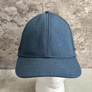 Melin Hat Cap Snap Back Blue Hydro A-Game Perforated Athletic Breathable Mens